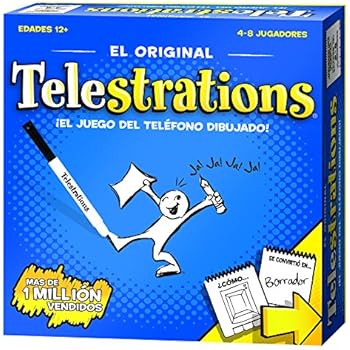 USAopoly Spanish Edition Telestrations Board Games