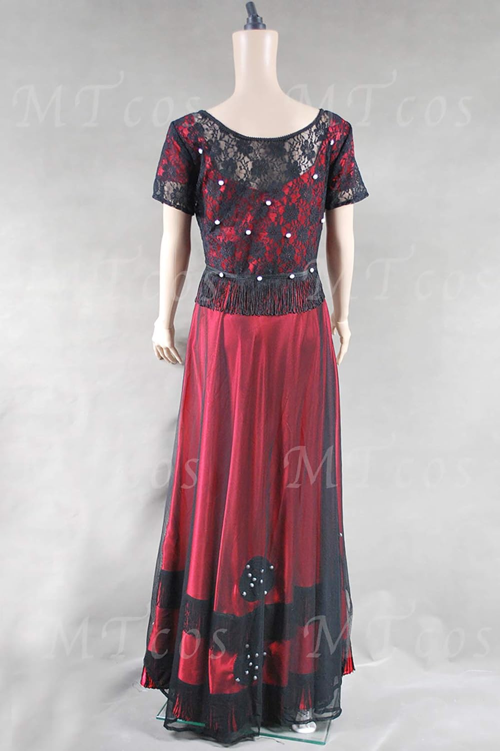 rose titanic red dress