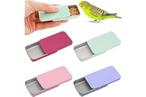 20 Pcs Metal Hinged Tin Box Container Mini Portable Small Storage Container Kit with Slide Top Lid for Home Storage Candies J