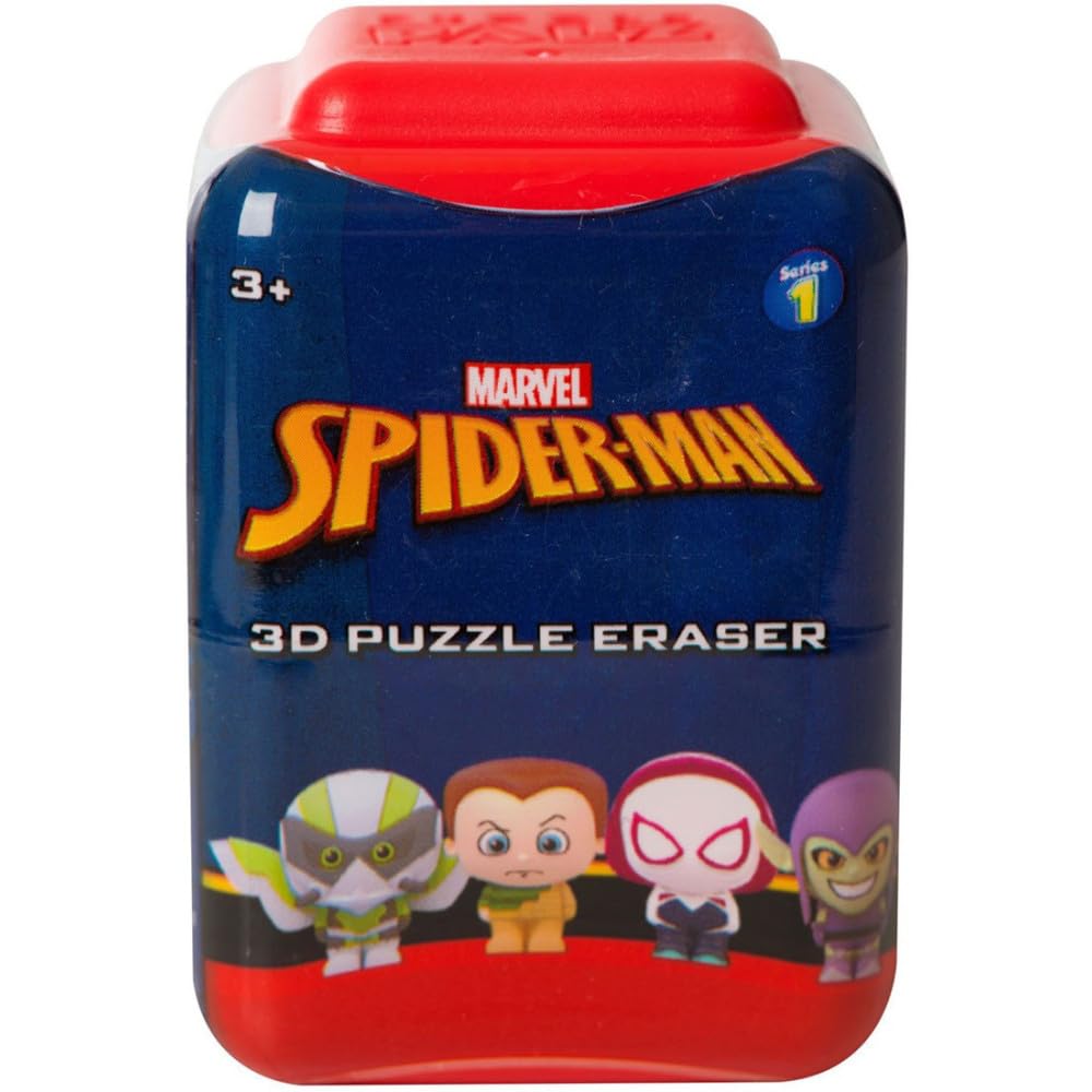 SPIDERMAN Spider-Man Sambro, Palz Eraser (SPE-6446), Multicolor 1