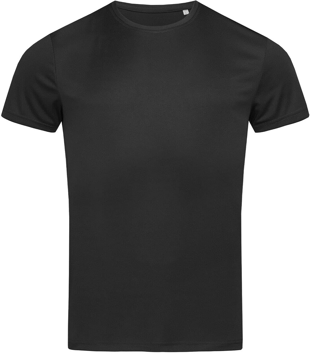 ActiveDry Plain Breathable Smooth Polyester Body Fit Tee TShirt
