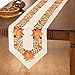 Decorative Fall Leaves Table Linens, Runner