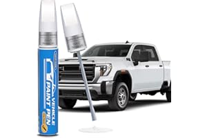 Summit White(GAZ/WA8624)Touch Up Paint for GMC, Car Paint Pen Scratch Repair Two-In-One Quick & Easy Fix Car Scratch Repair K