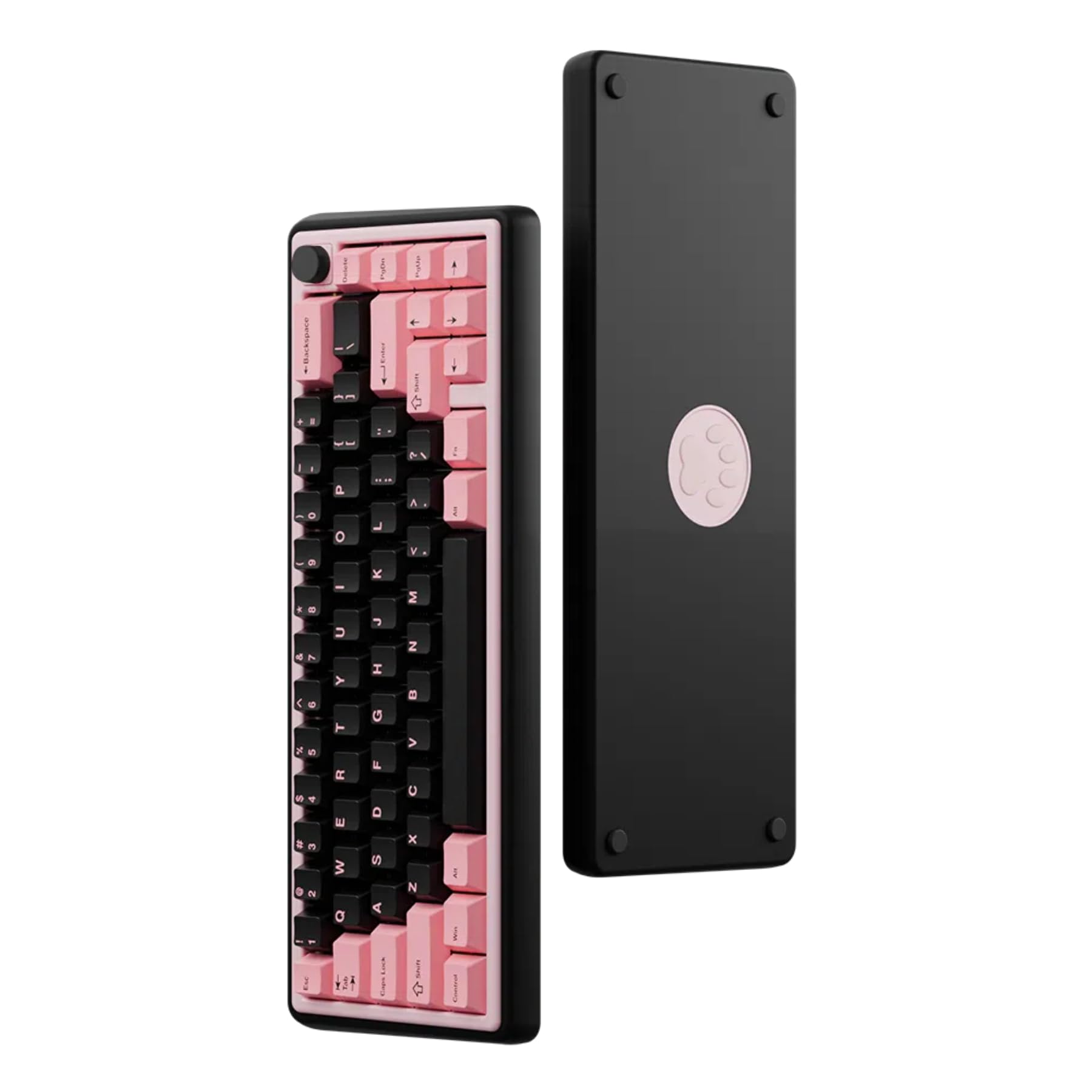 Photo 1 of OOCTPK Chilkey Foxy65 Mechanical Keyboard with Knob, Gasket Mount 65% Aluminum Wireless Mechanical Keyboard