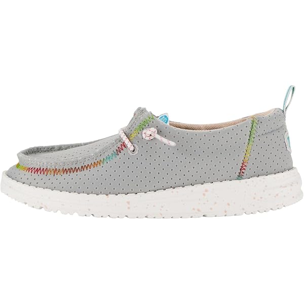 Boho White Crochet Hey Dude Wendy Funk Mono (Little Kid/Big Kid