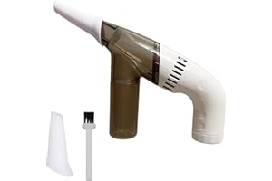 MINGYUESKY Electric Bead Sucker Bug Vacuum Machine Hand Held Vacuums Tiny Car Vacuum Handheld Bead Suction Machine for Jewelry Making (White)