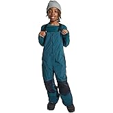 Burton Kids’ Skylar 2-Layer Bib Pants – Waterproof Winter Snowboard Bib Pants for Boys & Girls