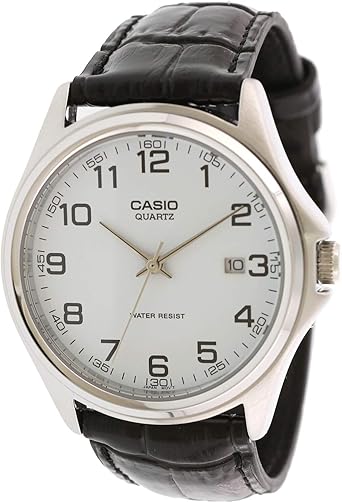 Casio MR-MTP1183E-7B-MSS - Reloj, Correa de Piel de Borrego ...