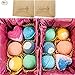 Vegan Bath Bombs, Double Gift Set, 12 Total, Organic Coconut Oil & Aromatherapy Essential Oils, Handmade in USA, Cruelty Free, PABA Free, Wholesale, from Enhance Me