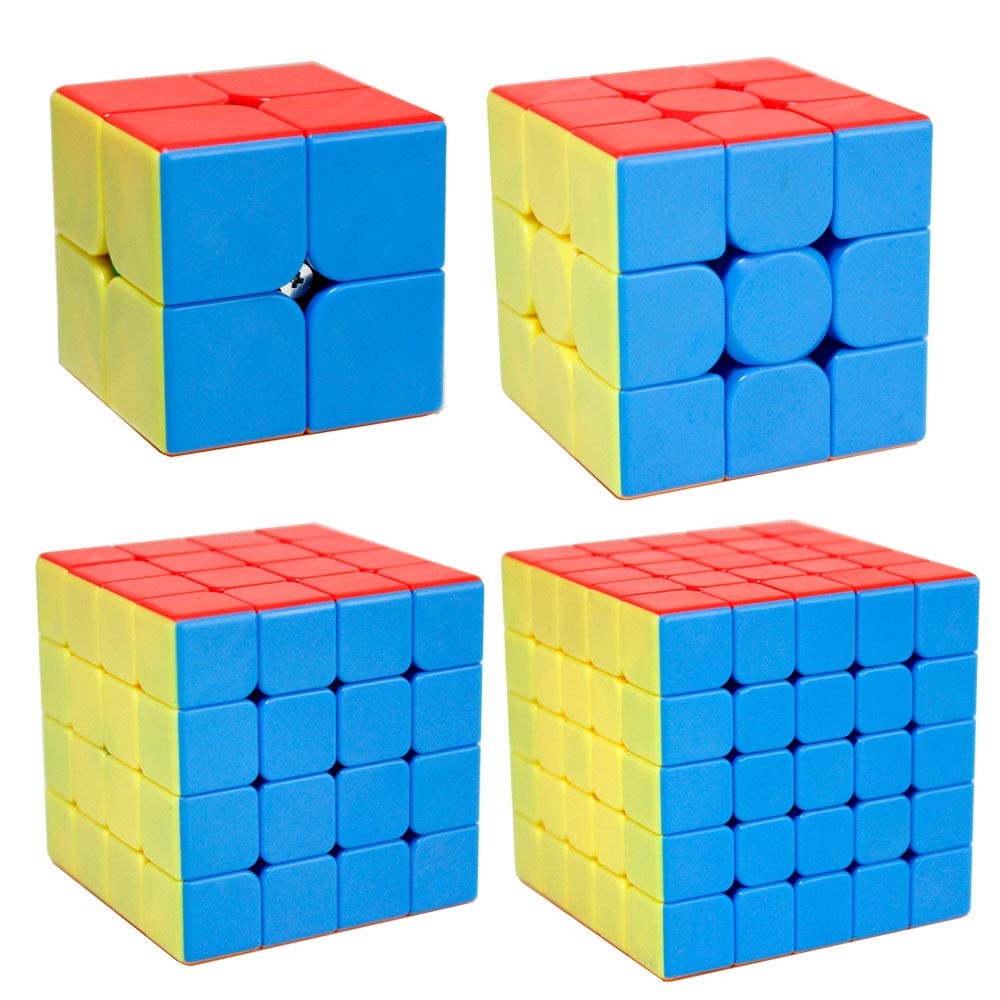 Oostifun MoYu CUBING CLASSROOM Cube Puzzle Bundle 2345 Cube Set with Gift Packing (Multi Color)
