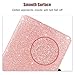 BENTOBEN Samsung Galaxy Tab A 8.0 (2015) Case, Glitter Sparkly Slim Lightweight Flip Folio PU Leather Stylus Holder Auto Sleep/Wake Protective Smart Cover for Galaxy Tab A 8.0 SM-T350, Rose Gold