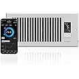 AC Infinity AIRTAP T4 White, Register Booster Fan for 4” x 10” Register Holes, Improves Heating & Cooling Vents, Quiet 10-Speeds, Bluetooth App Control Data Alerts