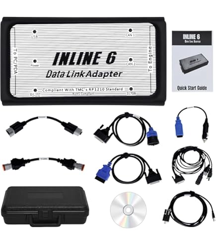 Amazon.com: Tooihteo Inline 6 Data Link Adapter Full kit Fit for
