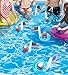 Moon Boat Inflatable Patriotic Pool Drink Holders - Fourth of July Party Supplies - American Flag Cupholder