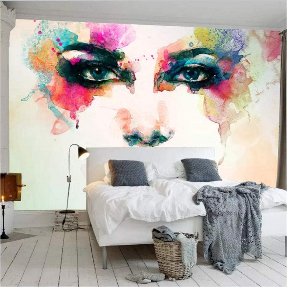 Modern Abstract Art Mural Wallpaper 3d Hand Painted Cool Colorful Figure Photo Wall Painting Living Room Bedding Room Home Decor Amazon Com Design, pattern, imagination, violet, bright. amazon com