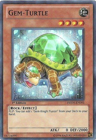 Yu-Gi-Oh! - Gem-Turtle (PHSW-EN093) - Photon Shockwave - 1st Edition - Super Rare