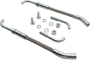 imUfer 1201-DF Carbide Ice Scratchers Replacement for all Reverse and Non Reverse Gear Equipped Snowmobiles