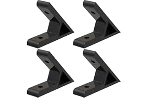 NVAXQF 45 Degree/135 Degree 2020 Corner Angle Bracket Connection Joint for 2020 Series Aluminum Extrusion Profile 4Pcs (45 Degree)