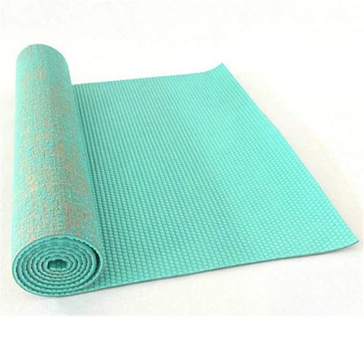Alfombrilla de yoga de yute antideslizante Pvc Esterilla de ...