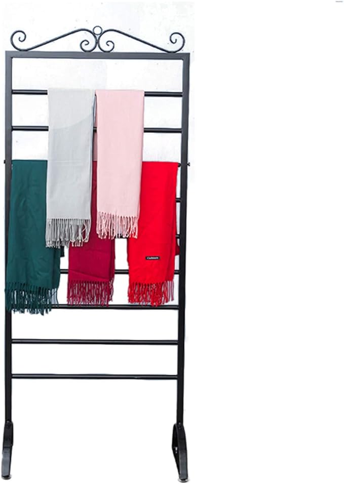 Girl Scarf Stand, Vertical Multifunction Hanging Rod Boutiques Clothing