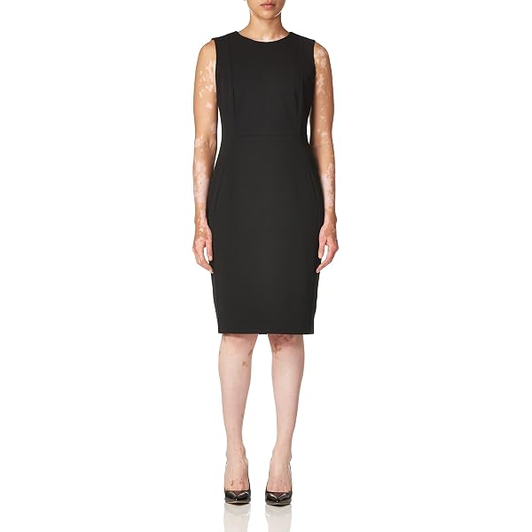 calvin klein sleeveless ruched dress Calvin Klein Dress Size 2 Black Ruched Sleeveless Sheath Asymmetrical Cocktail
