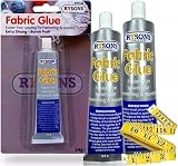 PaulStore Extra Strong Fabric Glue 50ml with Spreader for Hemming Sewing view 4