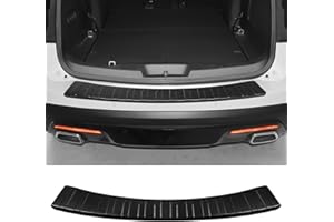 ZZEQYG Bumper Protector ABS Material for Ford Explorer 2011 2012 2013 2014 2015 2016 2017 2018 2019 Accessories Rear Bumper Guard Trunk Sill Protector