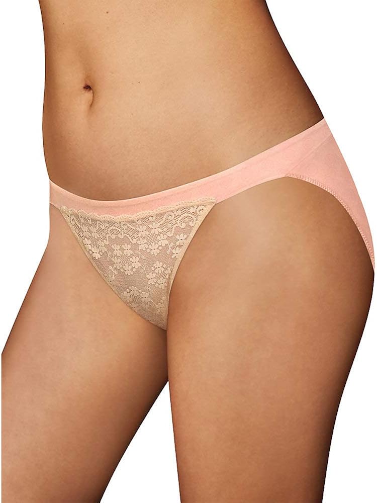 Maidenform Women's One Fab Fit String Bikini Panties with Lace & Mesh at  Women’s Clothing store