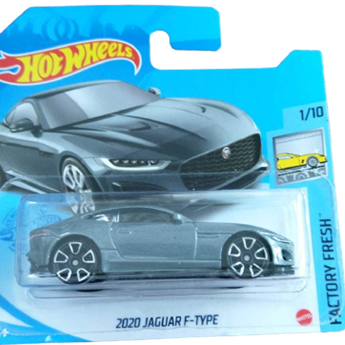 Hot Wheels 2020 Jaguar F-Type Factory Fresh 1/10 2021 (025/250) Short Card