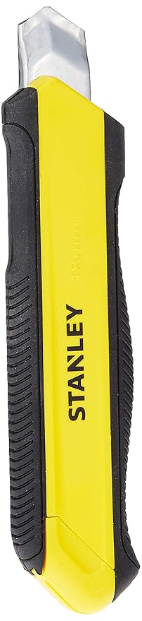 STANLEY STHT10418-812 18mm DynaGrip Metal Knives and Blades (Black)