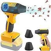 Laimiao Mini Jet Dry Blower Fan for Dewalt 20V Battery,130000RPM Electric Air Duster,Rechargeable Cordless Jet Fan Blower for PC, Leaf Blower, Car and Outing Jobsite (Battery Not Included)