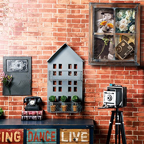 Cade Old Rustic Window Barnwood Frames -decoration for Home or Outdoor, Not For Pictures (2, 18.1X22.1) - Thumbnail 2