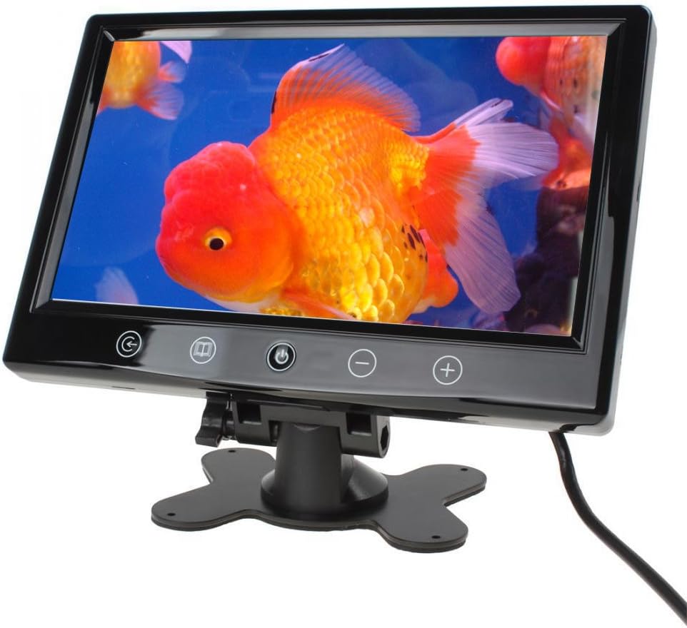 9 Inch TFT LCD Color Monitor LCD Car Rearview with Amazon.co.uk