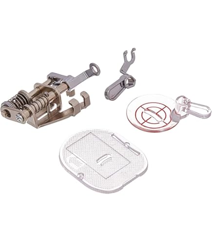 Sharplace Open Toe, Free Motion Quilten & Sticken Fuß Fit Für Janome Singer Nähmaschinen - Niedriger Schaft