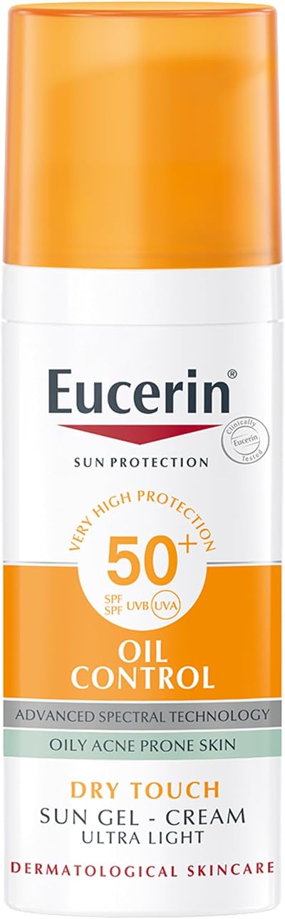 Eucerin Oil Control Sun Gel-Cream SPF50+ Dry Touch 50ml Unscented