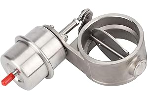 UPALDHOU Exhaust Valve Controller, Universal Car Exhaust Control Valve 2.5" Fits 63mm D Pipe Vehicle Accessory (Normally Open