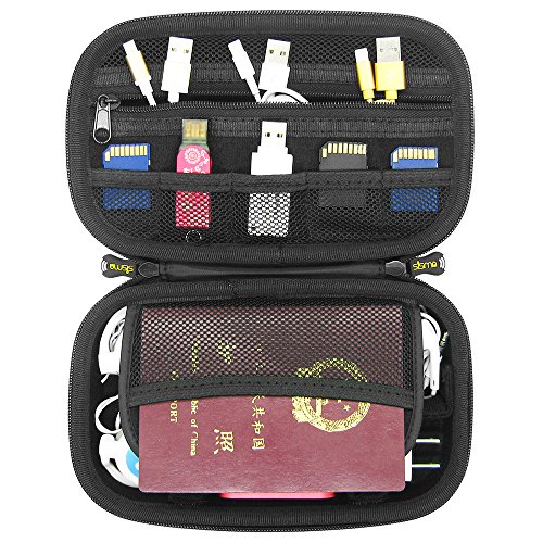 Sisma Travel Organizer Carrying Bag 2 in 1 for Electronics and Accessories -Grey/Grey SCB17091K-G