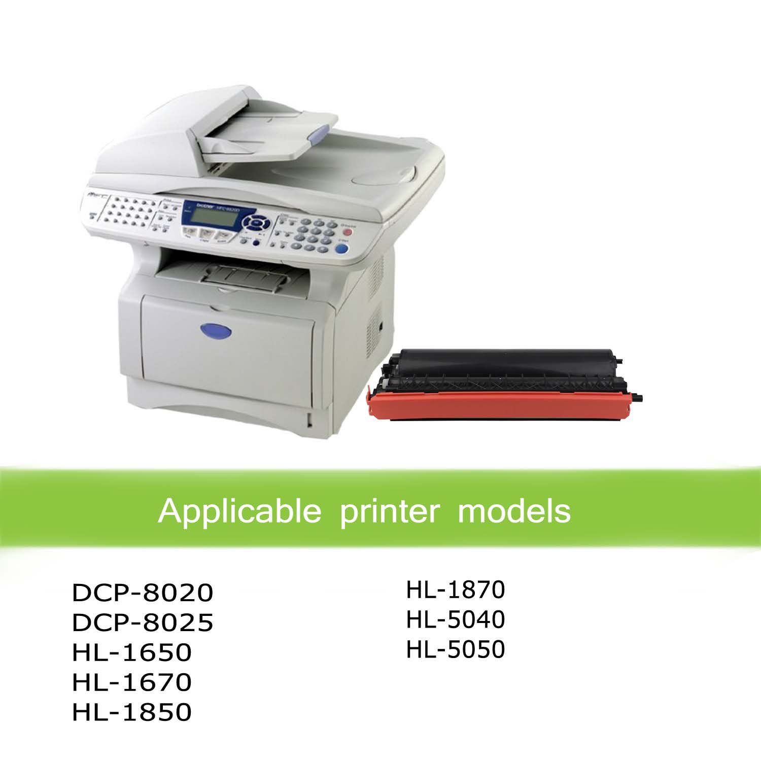 Amazon.com: AZTECH Compatible Black brother Toner Cartridge TN-560 (6,500  Page