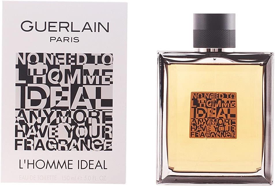 Guerlain L'Homme Ideal Eau de Toilette Spray 5 oz 150ml Men Aromatic Woody