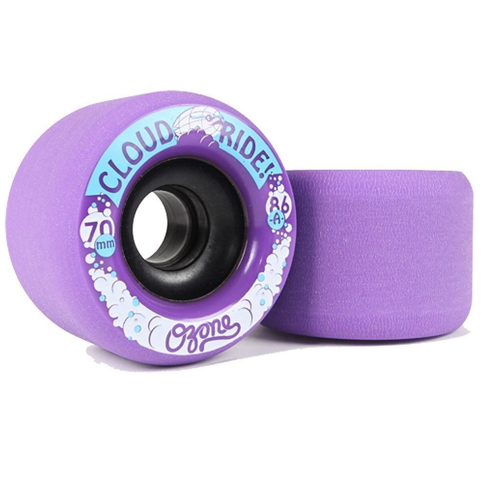 83A 86A Urethane Longboard Wheel Set Cloud Ride Wheels Ozone 70mm 80A