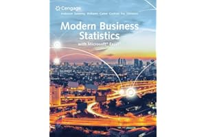 Modern Business Statistics with Microsoft Excel (MindTap Course List)