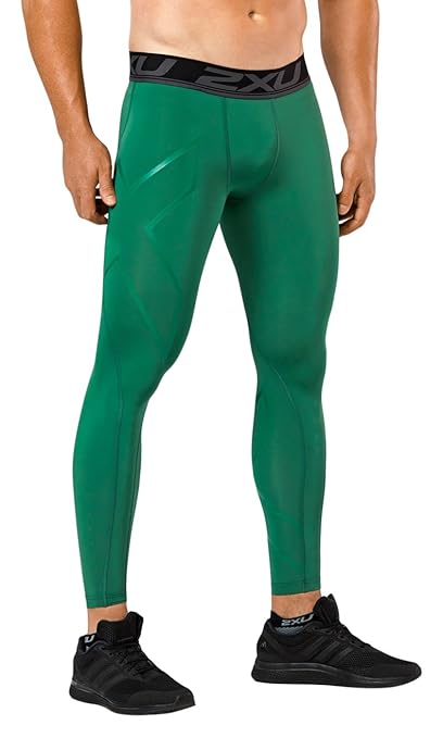 mens green compression tights