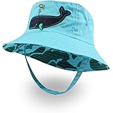 Baby Boy Bucket Toddler Kids Sun Hat UPF 50+ Wide Brim Outdoor Beach Caps Play hat