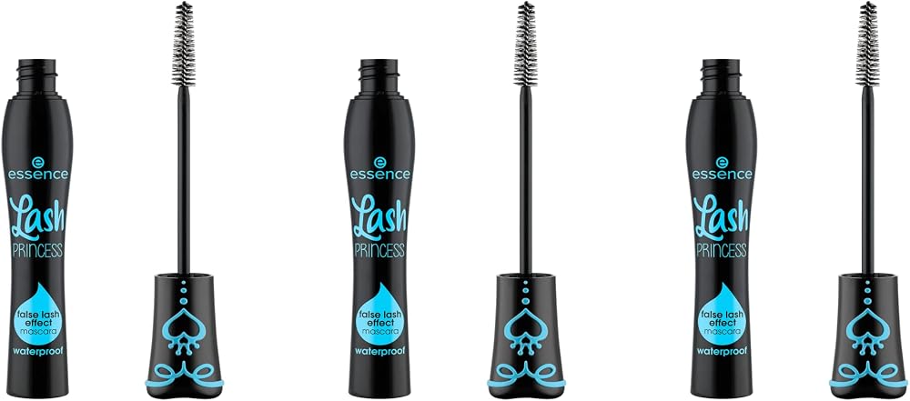 essence Lash Princess False Lash Effect Waterproof Mascara Black 3 x 12 ml