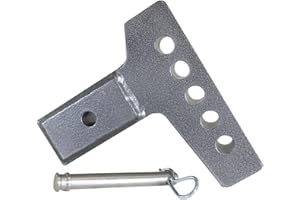 GEN-Y Hitch Weight Distribution Shank with GH-099 Hitch Pin, GH-011 Twist Clip for 2.5" Receiver - 21,000 LB Towing Capacity - 2,400 LB Tongue Weight