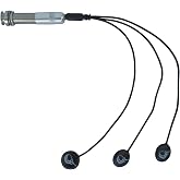 Journey Instruments Passive Piezo Acoustic Pickup EP001K | Three Balanced German-Made Passive Pickup Elements, Piezo Pickup for Acoustic Guitars (Ceramic)