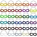 Superhero Masks Eye， Superhero Masks Cosplay Mask Half Masks Party Masks with Elastic Rope for Party, Multicolor（30pieces)