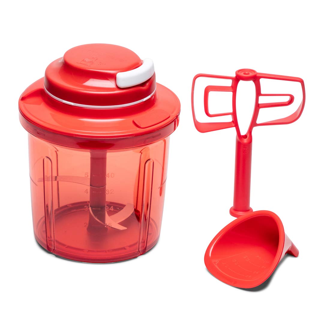 Buy Tupperware Xtra Chef Plastic Choppers and Blenders (Red) Online at Low Prices in India
