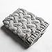 HITOP Women's Short Boots Socks Crochet Knitted Boot Cuffs Leg Warmers Socks (Grey)