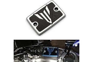 NICEDOLL Front Motorcycle Brake Fluid Reservoir Oil Cover Cap Compatible with Yamaha MT07 MT-07 FZ07 FZ-07 MT-09 MT09 FZ-09 FZ09 FJ09 MT-10 MT10 FZ10 Tracer700 Tracer900GT XSR 700 900 2014-2022